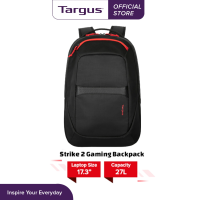 กระเป๋าเป้ใส่โน๊ตบุ๊คสำหรับขนาด 17.3 นิ้ว Targus Strike II Gaming Backpack - Black [TBB639GL]