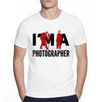 Funny Photographer On Photo Shooting Desgin Men Summer Harajuku T-Shirt O Neck Unisex Streetwear Hip Hop Tshirt