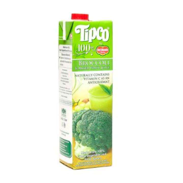 Tipco 100 Broccoli & Mixed Fruit Juice Lazada PH