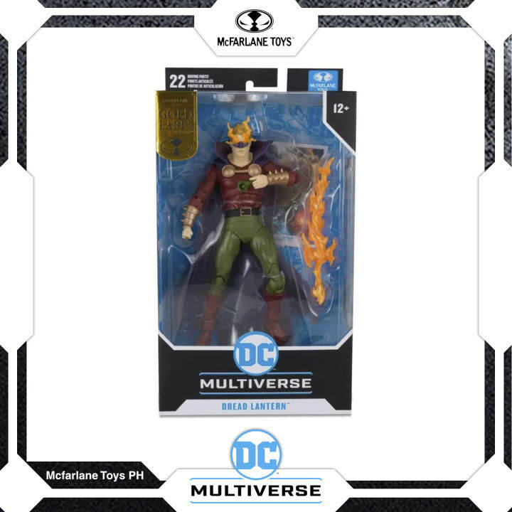 McFarlane Toys DC MULTIVERSE: DREAD LANTERN (DARK METAL)(GOLD LABEL ...