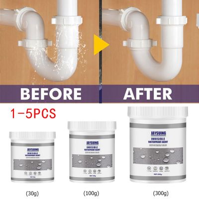 【CW】๑✙﹍  1-5pcs Sealant Agent Transparent Toilet Anti-Leak Glue Roof Repair Pipe Leak-trapping