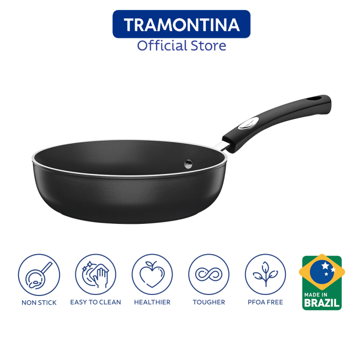 Tramontina 28cm Stainless Steel Non Stick Wok