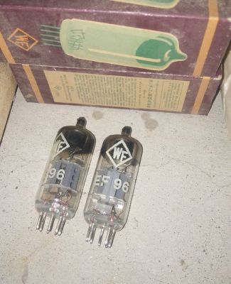 Tube audio Brand new German EF96 tube generation 6186 6AG5 6J3 6m 3N tube amplifier provides pairing sound quality soft and sweet sound 1pcs