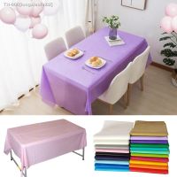 ✔ Party Desk Cloth Disposable Tablecloth Table Cloth Table Cover Tablecloths Wedding Birthday Rectangle Party Home Tablecloth boda