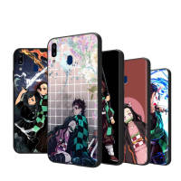 Demon Slayer อ่อนนุ่ม เคสโทรศัพท์ หรับ Realme C33 C12 C21 XT C25Y C17 C1 C21Y X2 C11 V11S C20 C20A C3 C15 C30 C2 C25S V11 C31 Pro Black ปก