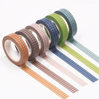 3 ชิ้น/ล็อตตารางสี Washi เทปชุดกาวเทป DIY Scrapbooking สติกเกอร์ป้ายญี่ปุ่น Masking tape-fkldqyfiopgjf