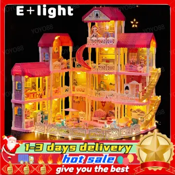 Barbie Vacation House & Doll Playset