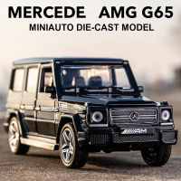 A1:32 G65 AMGSUV ล้อแม็กรถยนต์รุ่น D Iecasts และของเล่นโลหะนอกถนนยานพาหนะรถรุ่นจำลองแสงเสียงคอลเลกชันเด็ก ToyM