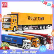2023new Trẻ Em xe kéo ngược Hộp đựng có thể tháo rời Xe Tải Với Container