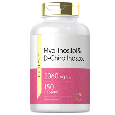 Carlyle Myo-Inositol &amp; D-Chiro Inositol 2060mg | 150 Capsules
