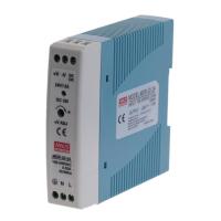 MDR-20 20W เอาต์พุตเดี่ยว5V 12V 15V 24V Din Rail Switching Power Supply Acdc