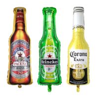 10pcs Beer Bottle Foil Balloons Birthday Party Holiday Celebration Wedding Anniversary Event and Party Supplies Decoration Balloons