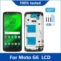 Original สำหรับ5.7 "; Moto G6 XT1925 XT1925-3 XT1925-5จอแสดงผล LCD Digitizer สำหรับ Motorola Moto G6 Lcd พร้อมกรอบ