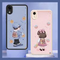 heat dissipation cute Phone Case For iphone XR youth Silica gel protective personality Dirt-resistant Waterproof couple