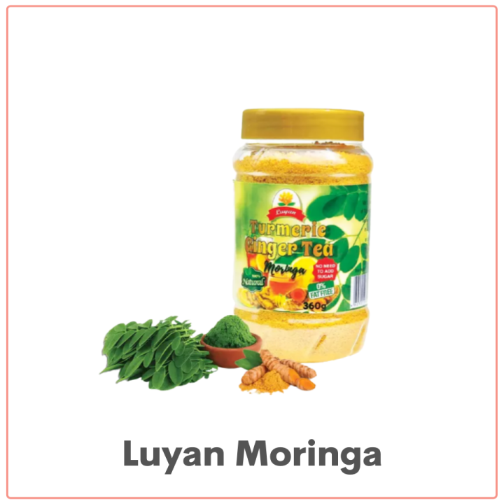 Luyan Turmeric Ginger Moringa Drink 360g Lazada PH