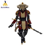 LEGO MOC Mecha Figure Robot Building Blocks Kit Japan Samurai Ronin Nobushi Warriors Vagrants Brickheadz Brick Model DIY Best Gift