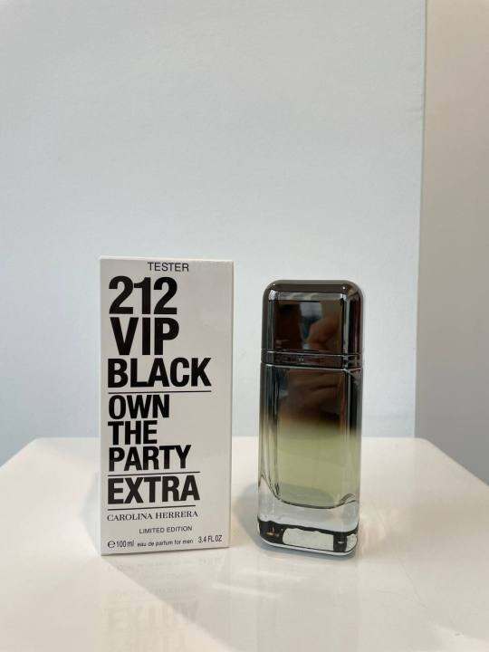 ORIGINAL (CH) TESTER 212 VIP BLACK OWN THE PARTY EXTRA LIMITED EDITION ...