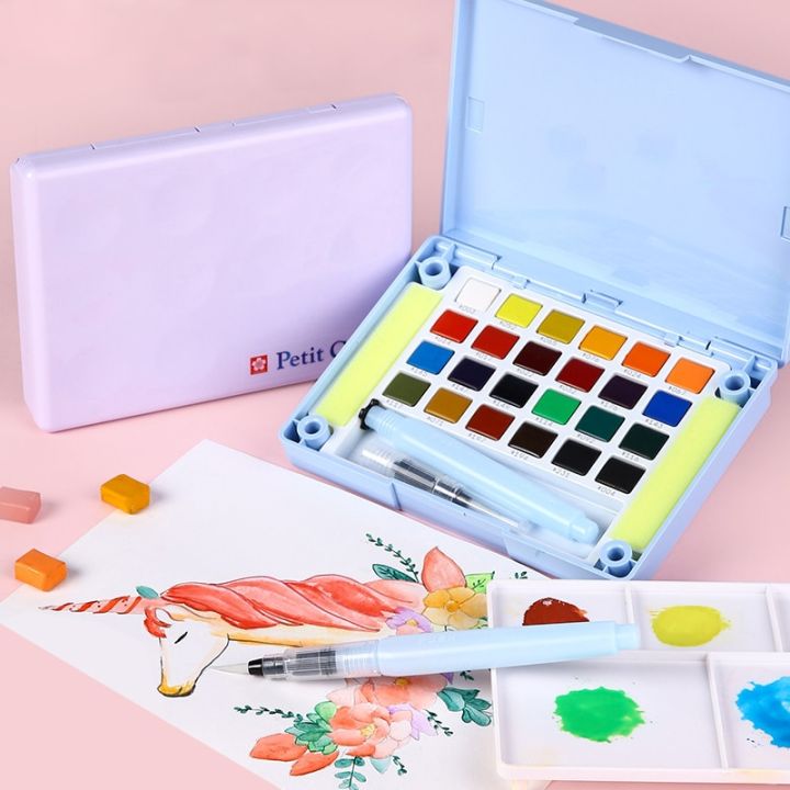 sakura-solid-watercolor-paint-set-portable-12-18-24-30-36-48-60-72-colors-water-color-brush-school-kid-professional-art-supplies