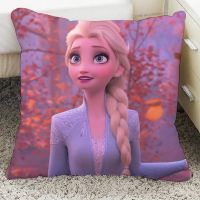 Disney Frozen Elsa Pillow Case Cushion Cover Children Baby Girl Couple Pillow Cover Decorative Pillows Case 40x40 45x45cm