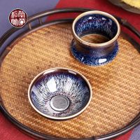 Retro Ceramic Tea Slip Net Leak Filter Creative Tea Filter Kung Fu Tea Set Spare Parts Tea Cup Jingdezhen Set