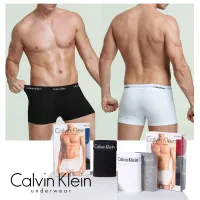 CK Men กางเกงในชาย 1กล่อง 3ตัว กางเกงในแบรนด์แท้ ระบายอากาาศได้ดี สวมใส่สบายผ้าฝ้ายอย่างดี สินค้าพร้อมส่ง