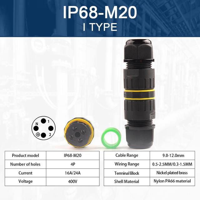 ip68-m20-waterproof-cable-connector-2-3-4-5-6-pin-screw-wiring-terminal-wire-connectors-for-electrical-light-junction-box-diy-go