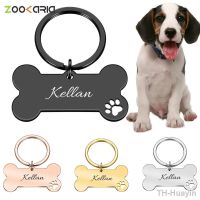 【hot】﹉  Personalized Collar ID Tag Engraved Name for Dog Pendant Keyring Accessories Dropshipping