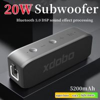 xdobo 20W Power Bluetooth Speaker Waterproof Outdoor Column Portable Subwoofer Music center for Computer TWS Sound Bar