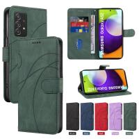 เคสโทรศัพท์หนังสำหรับ Samsung แกน A03/A10/A10S/A30 A20/A20S/A21/A21S/A31/A40/A41/A50S/A50/A51/A70S A70/A71/A81/แม่เหล็ก A91เคสโทรศัพท์ไอโฟนแบบหนัง