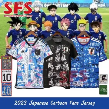 Anime Version 2021-2022 Japan Home Blue Thailand Soccer Jersey AAA-416,Japan
