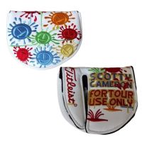 2023❉ Golf club cover new product putter cover semicircle club cover embroidery cap cover golf ball head protective cover cute