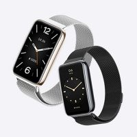 Tali Logam untuk วง Xiaomi Mi 7 Pro Gelang Jam Tahan Karat untuk Miband 7 Pro Mi7 Mi Band 7pro Cortali / - ขายดี Aboasv