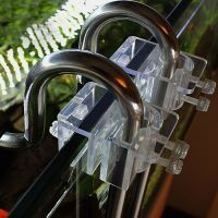 1 Pc Acrylic Transparent Aquarium Hose Fixing Clip Fish Tank Water Pipe Hose Fixing Clip Tube Clamp Holder