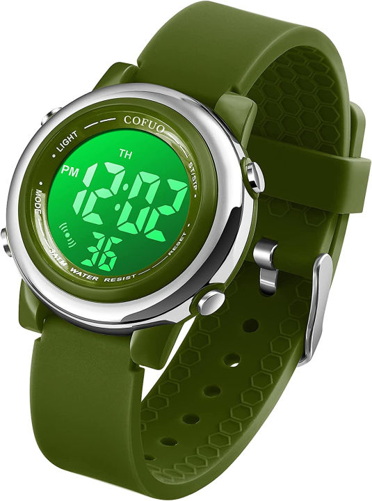 Amazon.com: Watch for Kids Boys Girls 5-12 Years Old, Digital Sports  Waterproof Watch for Kids Birthday Presents Yellow Gifts Age 5-16 Teen Boys  Girls Children Young Outdoor Electronic Watches Alarm Stopwatch :