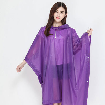 GZ STORE เสื้อกันฝนแฟชั่น สไตล์เกาหลี Rain coats  เสื้อกันฝนหญิง-ชาย กันฝนมอเตอร์ไซค์ เสื้อกันฝนสำหรับรถ เพิ่มความหนา ใช้งานได้หลายครั้ง