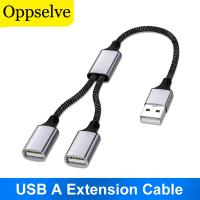 3 in 1 USB Splitter Cable USB A Male To 3 USB 2.0 Female OTG Adapter For Laptop USB Charging/Data Transfer Cable For Cell Phone