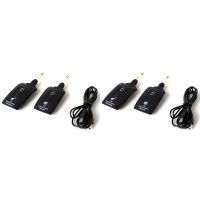 2X 2.4GHz Wireless Guitar System Rechargeable Digital Guitar A9 for Electric Guitar Bass Violin