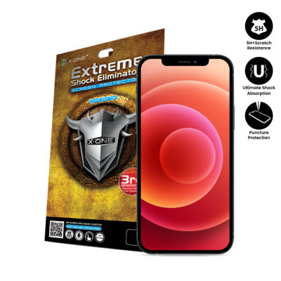 IPhone 12 ( 6.1 ") X-One Extreme Shock Eliminator ( 3rd 3) Clear Screen Protector