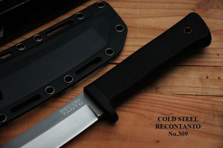 มีดพก-suvival-cold-steel-recon-tanto-no-309-มีดพกซามูไรหัวตัด-พร้อมปลอก-kydex-แข็งพร้อมอุปกรณ์เอาตัวรอด-oem-aaa