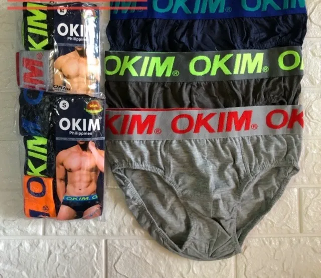 COD - OKIM UNDERWEAR FOR MEN (3 PIECES PER PACK) | Lazada PH