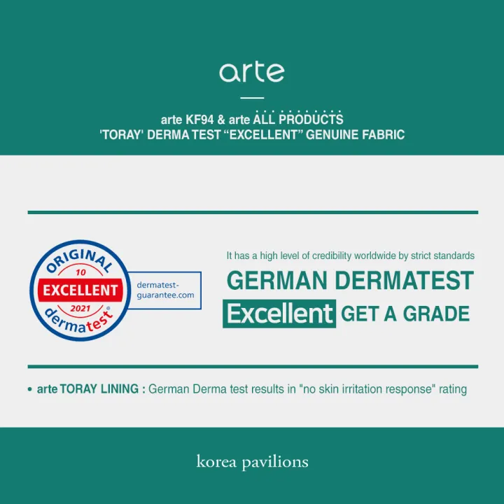 [KF94 Face Protective 4Ply Mask Made in Korea] 2D shape Design - 8 colors For Adult