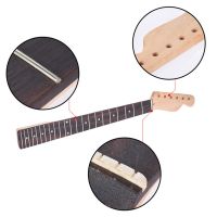 22 Fret เมเปิ้ลแคนาดาคอ Fretboard ไม้วูดชิ้นส่วน Alat Musik Senar คอกีตาร์ไฟฟ้า