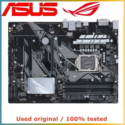 สำหรับ ASUS PRIME Z370-P แผงวงจรคอมพิวเตอร์ LGA 1151 DDR4 64กรัมสำหรับเมนบอร์ดคอมพิวเตอร์ตั้งโต๊ะ Z370ของ Intel M.2 NVME PCI-E 3.0 X16
