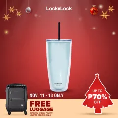 LocknLock Cheers to Joy Double Wall Cold Cup 720ml with Box HAP507