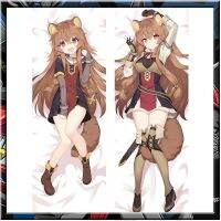 Shield Heroes Rise อะนิเมะ Okura Ferro Rafatalia กอดร่างกาย Pillowcases การ์ตูน Kawaii Bedding Pillowcases