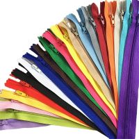 10pcs 3 Inch-24 inch (7.5cm-60cm) Nylon Coil Zippers for Tailor Sewing Crafts Nylon Zippers Bulk 20 Colors Door Hardware Locks Fabric Material