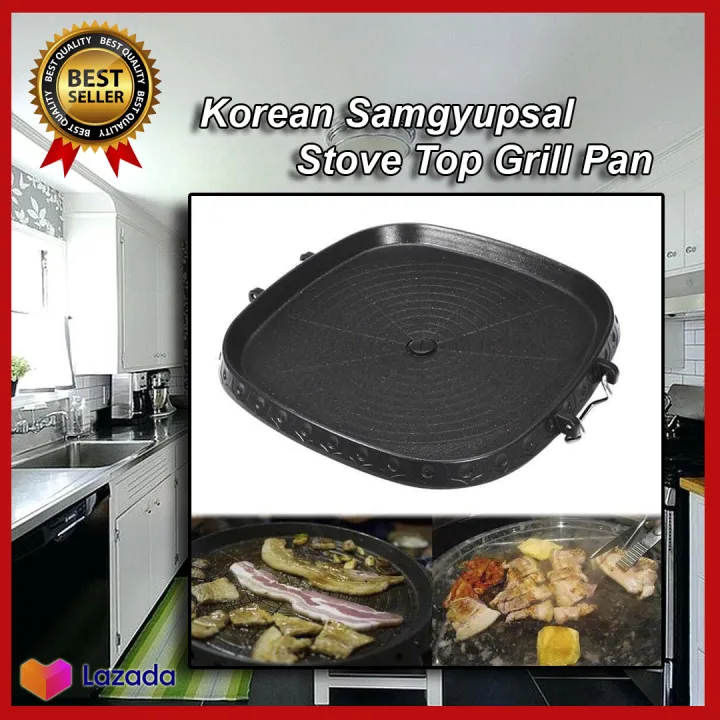 korean Samgyupsal Stove Top Grill Pan Lazada PH