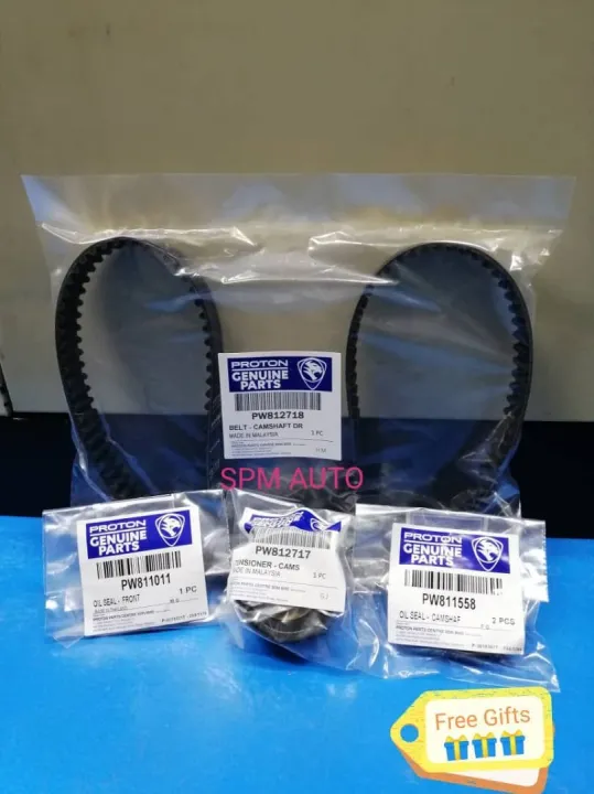 Proton Original Timing belt Kit Set Saga FLX, Preve, Exora Bold, Iriz