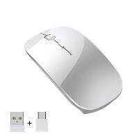 2023 New Charging Type-c Wireless Mouse +USB Dual Receiver Mute Ergonomic Design 1000/1200/1600 Three-speed DPI Free shipping Basic Mice