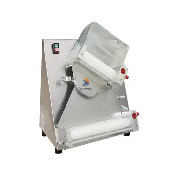 Automatic Pizza Dough Roller Sheeter machine,16 inch Electric Pizza Dough  Roller Machine 370w Pizza Press Machine Suitable for Noodle Pizza Bread